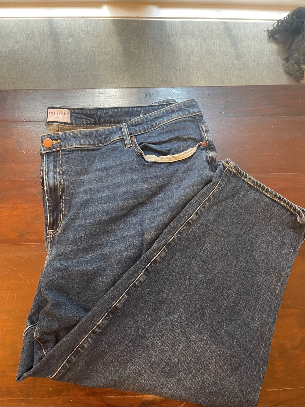 Lane Bryant Classic Dark Blue Women’s Jeans - Casual Straight Fit 30/32
